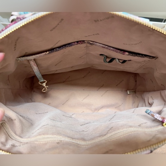 Brahmin Leather Large Duxbury Satchel Shoulder Bag, Nirvana Melbourne - Picture 10 of 10